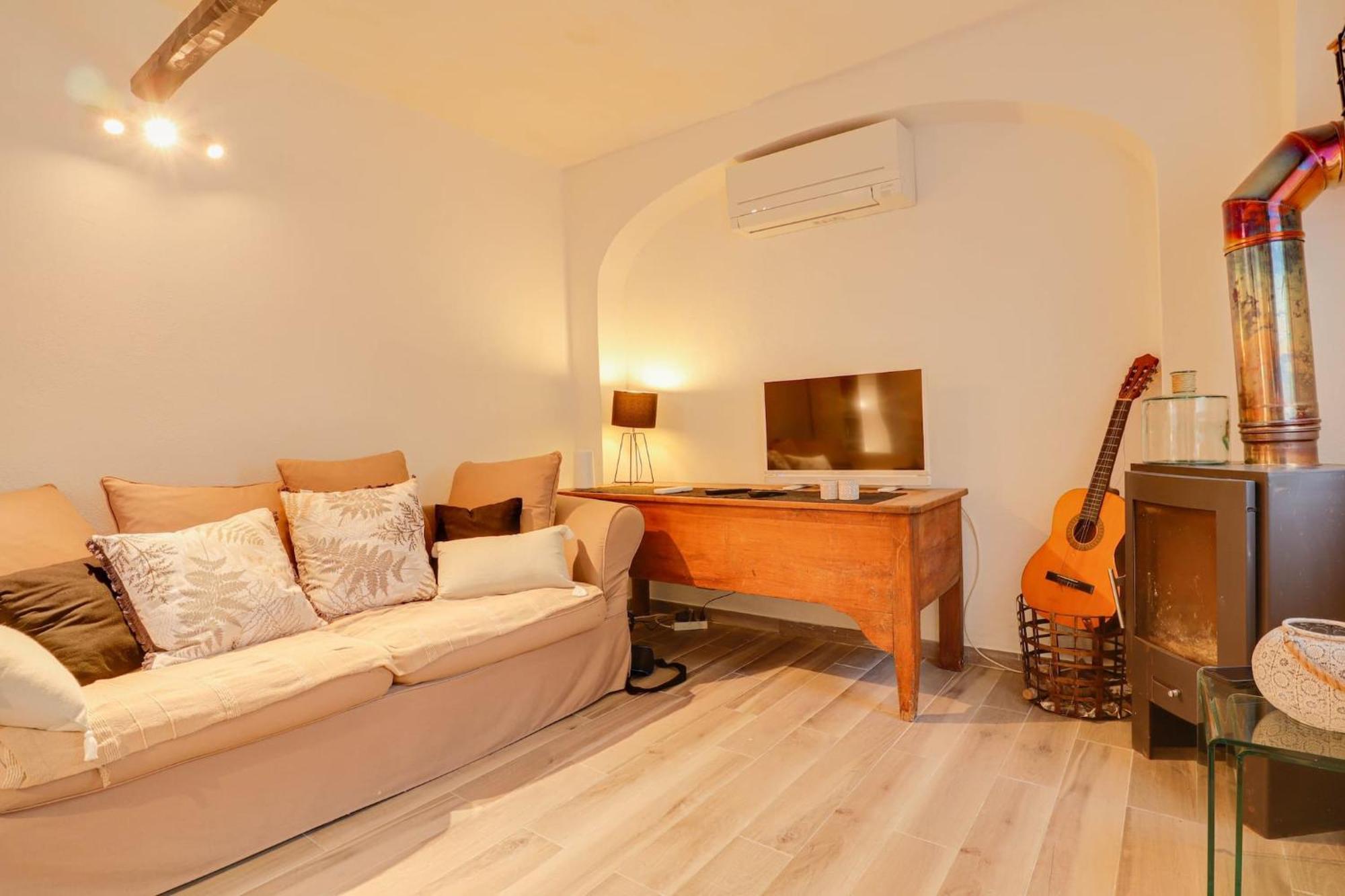 "La Petite Maisonnette" Au Calme, Proche Plage Menton Ngoại thất bức ảnh